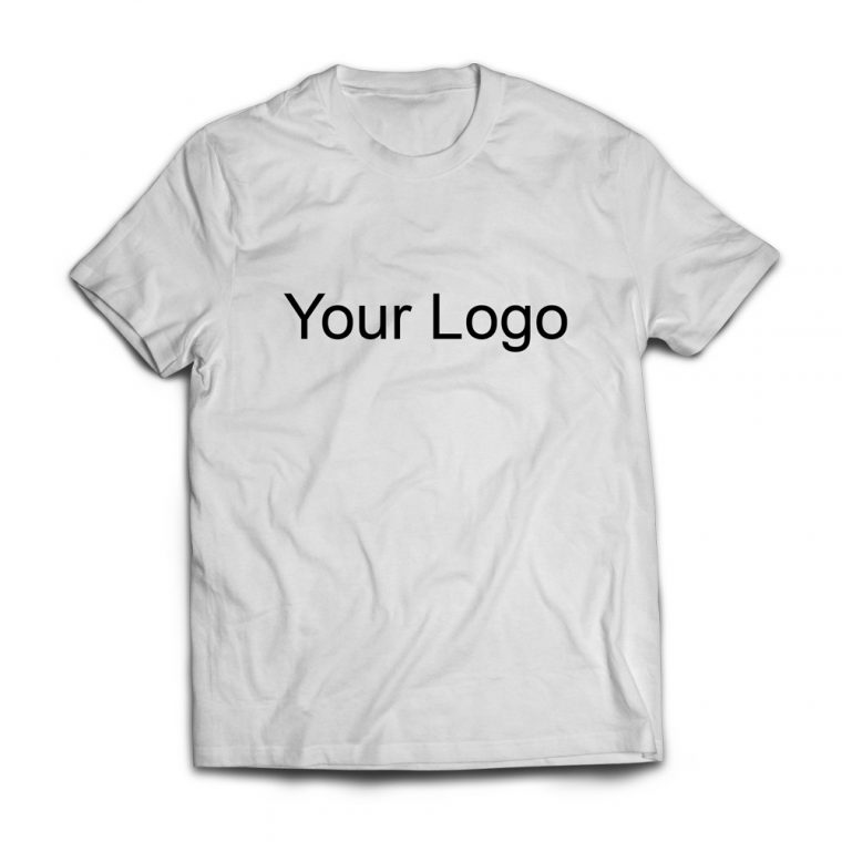 Mens Shirt in White – 10 count – LogosOnYourStuff