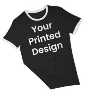 mens shirt in black – 5 count
